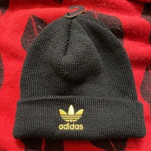 Black Adidas beanie